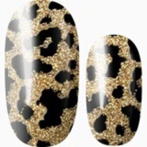 3 for 15 - LILY & FOX - WILD GLAMOUR Nail Stickers Wrap Strips Leopard Print